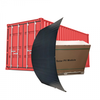 Solarmodul Alpha Flex 375Wp, FULL BLACK 1104 Stück (auf Palette zu 92 Stück gepackt)